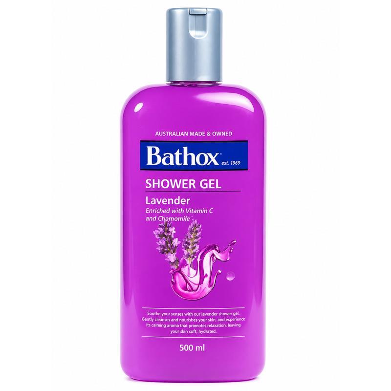 Bathox Shower Gel Lavender 500ml