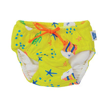 Bambi Mini Co. SWIM - Reusable Swim Nappy - Yellow Jellyfish - Medium