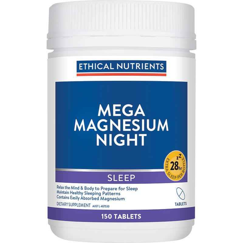 Magnesium Supplement for Sleep Support - 150 Tablets