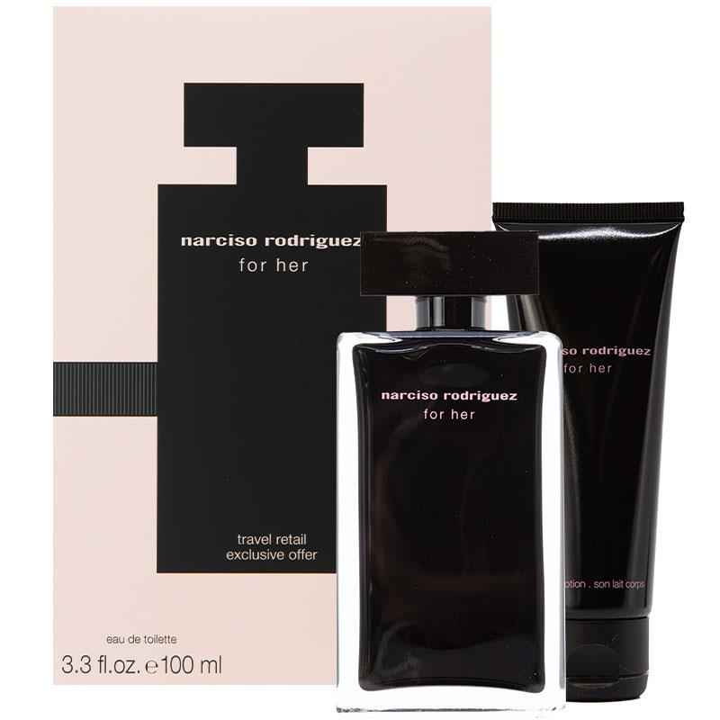 Narciso Rodriguez for Her Eau de Toilette 100ml 2 Piece Set