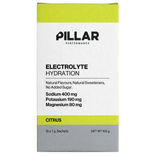 PILLAR Performance Electrolyte Hydration Stick Citrus 7g x 15 Pack
