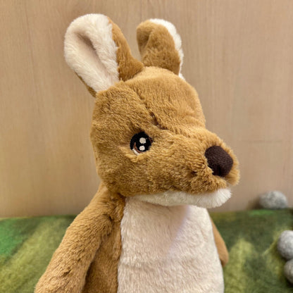 Eco Cuddly Kangaroo 25cm Plush Toys Gifting Idea for 3yrs+