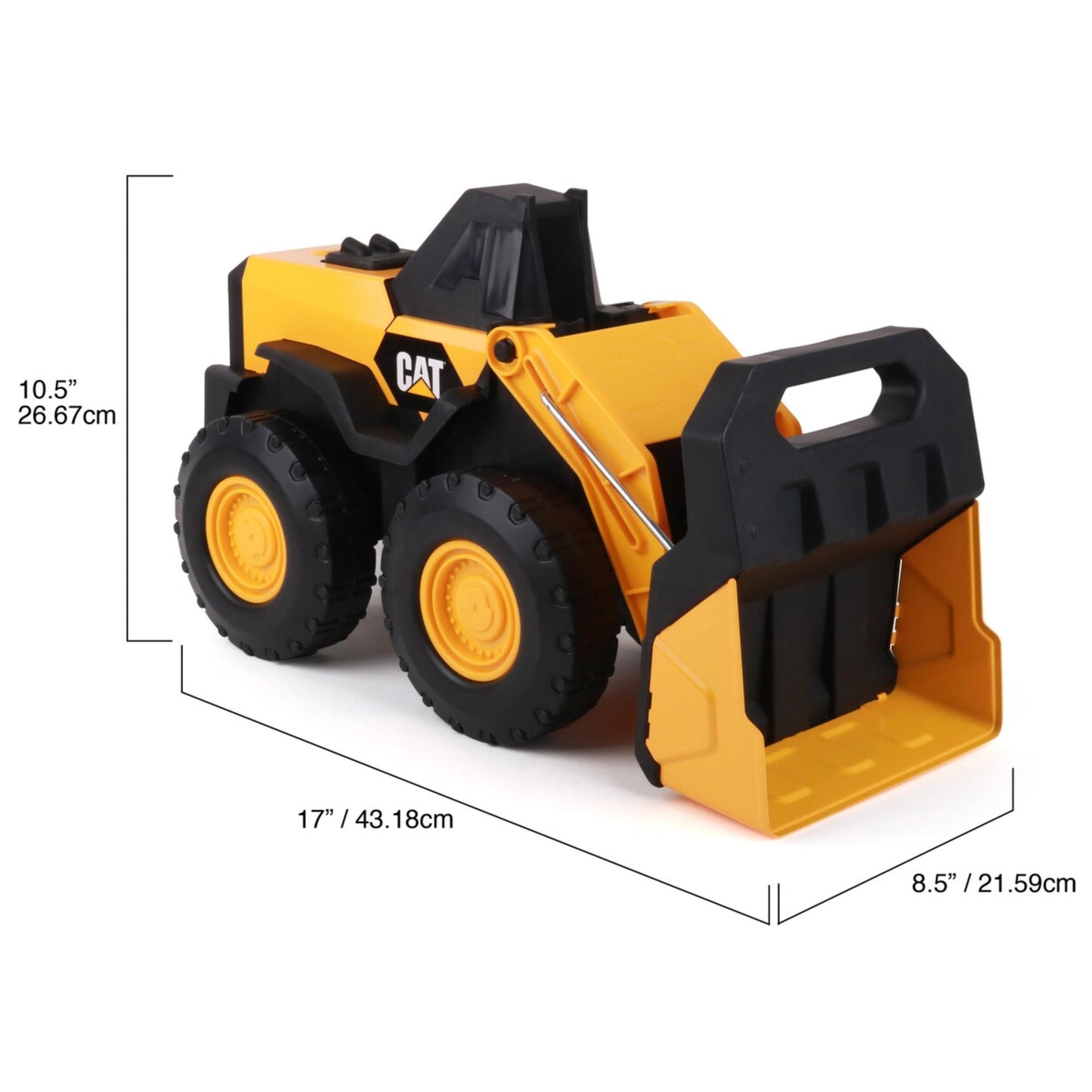 CAT Truck Toys XL Metal Sand Pit CATERPILLAR Steel Front Loader 40cm+ Toy Vehicles Best Seller 3yrs+