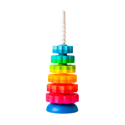 Fat Brain Toys Spin Again Sensory Toys Developmental Toys for Toddlers Gifts Idea Best Seller Baby Toys 12m+