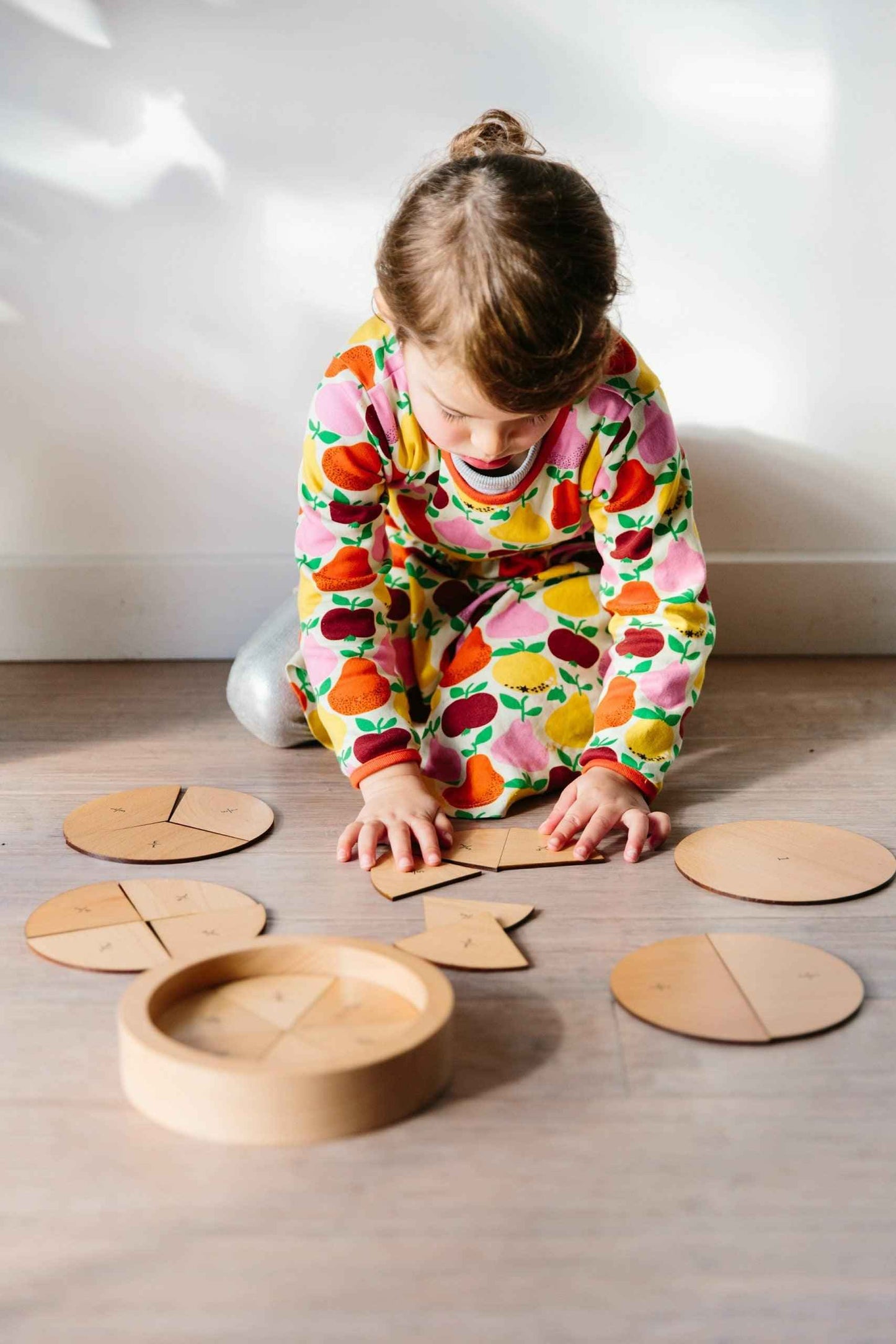 The Freckled Frog Learning Fractions A Maths Puzzle Early Math Games for Kids Cognitive STEM Toys 3yrs+