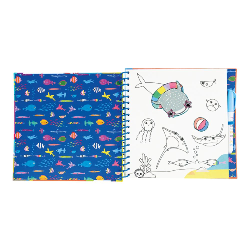 Floss & Rock Magic Water Multiplay Ocean Activity Book Art and Craft for Kids 3yrs+