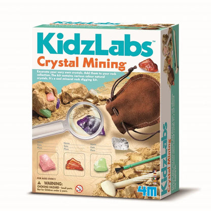 KidzLabs Crystal Mining Early Science STEM Toys 5yrs+