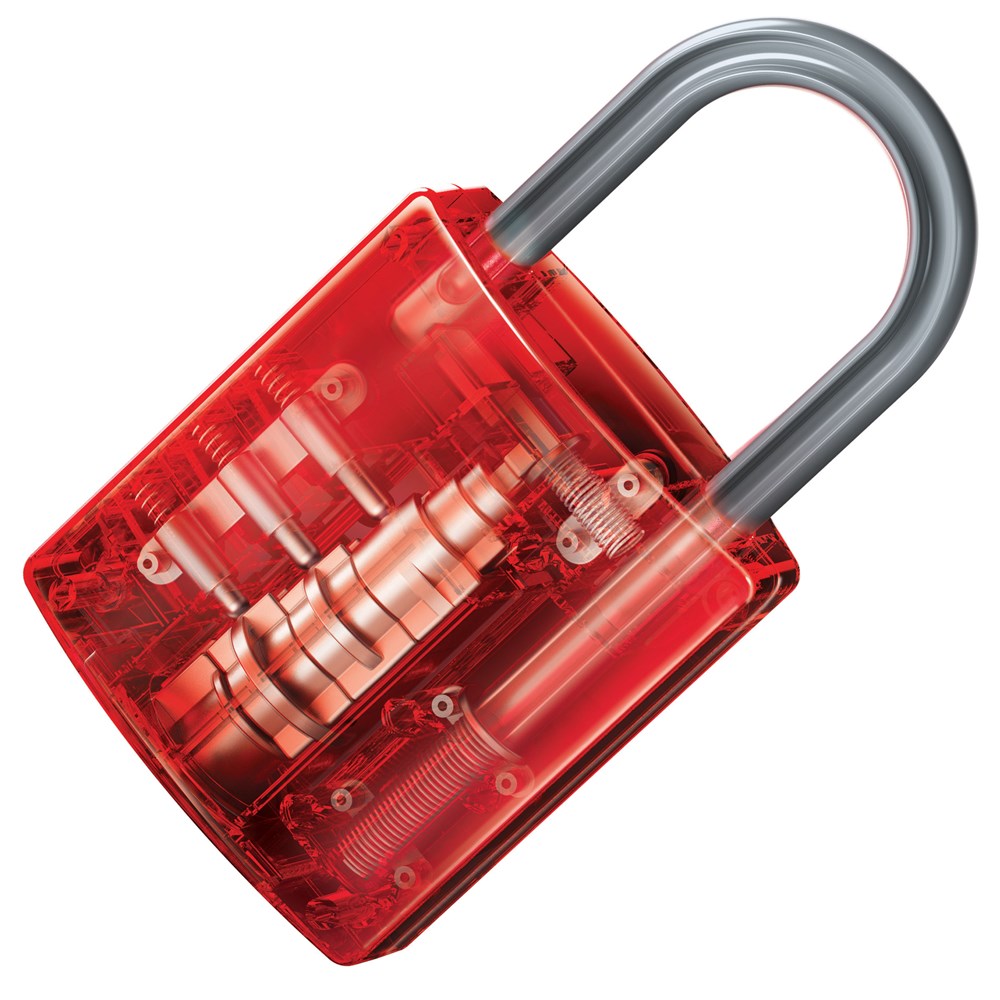 Kidzlabs Giant Visible Padlock Early Science STEM Toys 5yrs+