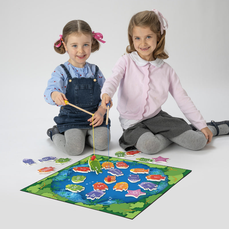 Fishing For Numbers Game By Knowledge Builder Math Range Early Math STEM Toys for Kids Cognitive Motor Skills 4yrs+