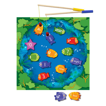 Fishing For Numbers Game By Knowledge Builder Math Range Early Math STEM Toys for Kids Cognitive Motor Skills 4yrs+
