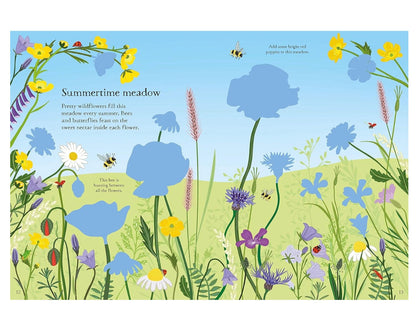 Little First Stickers Activity Book Wildflowers with 130 Stickers (Paperback) Travel Toys
