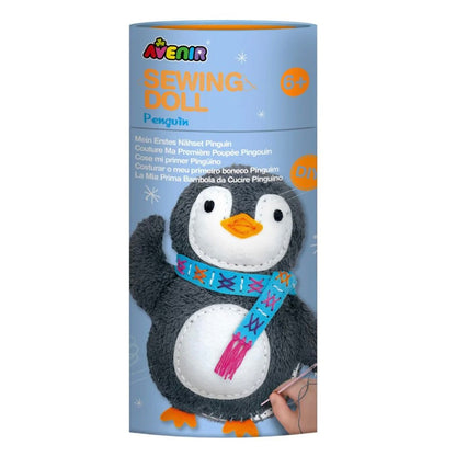 Avenir Penguin Sewing Doll Kit Art and craft for kids Gifting Idea for 6yrs+