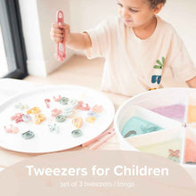 Inspire My Play Sensory Play Silicone Tweezer/Tong 3pcs Set Motor Skills Developmental Toys 3yrs+