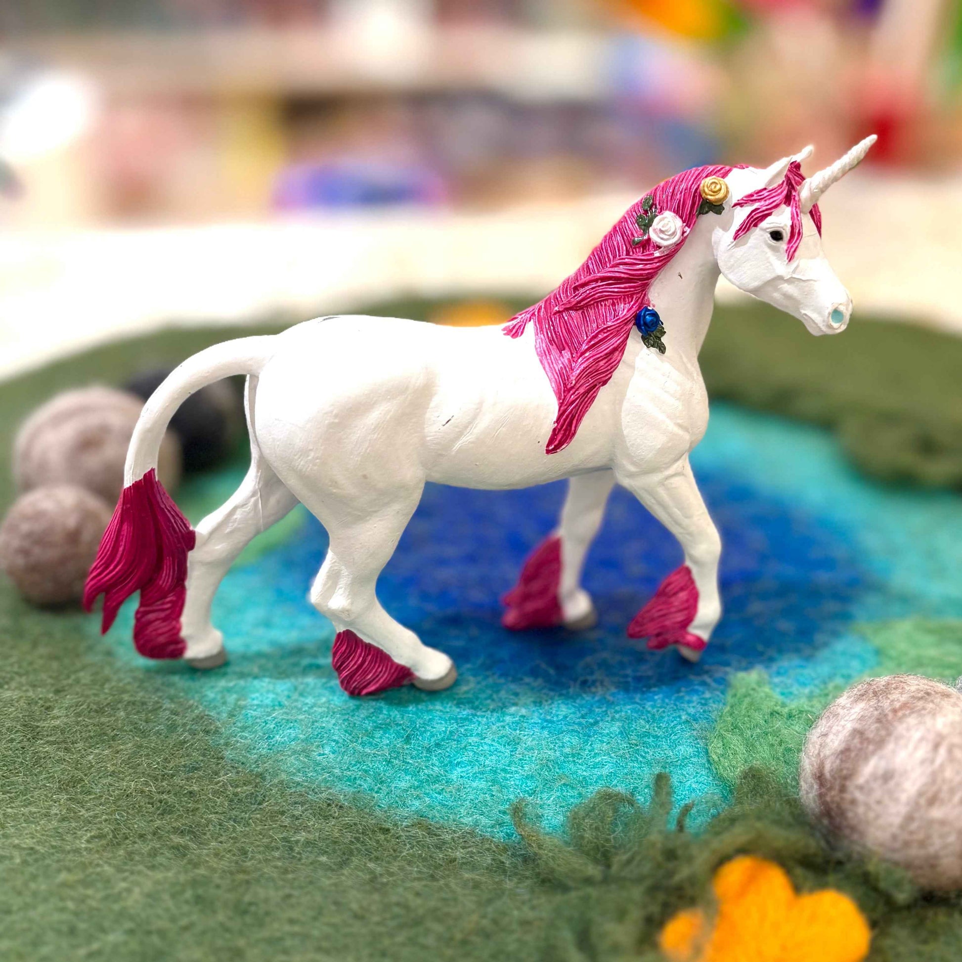 Pink Unicorn Figurine by Safari Ltd Best Seller Unicorn Toys Fairy Unicorn and Castle Theme 3yrs+