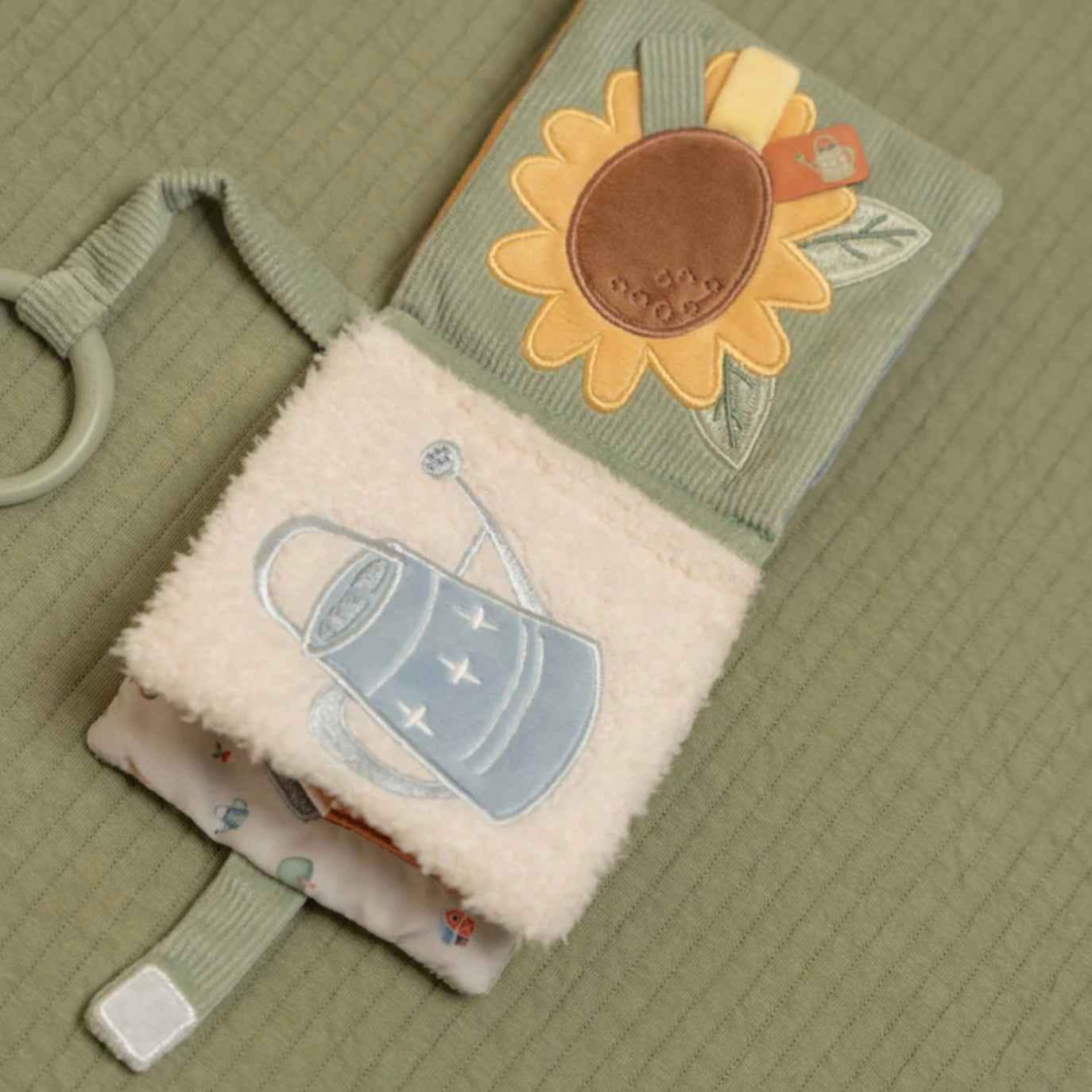 Soft Activity Stroller Booklet Little Farm by Little Dutch Fabric Interactive Baby Book 0m+