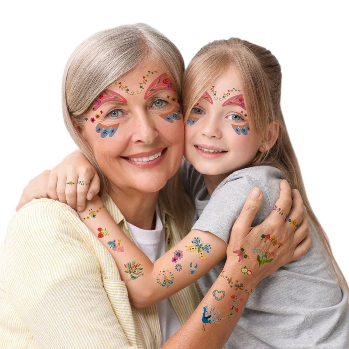 Avenir Fantasy Garden World Face Stickers and Tattoos Makeup Art and Craft for Kids Unicorn and Castle Theme DISCONTINUED 3yrs+