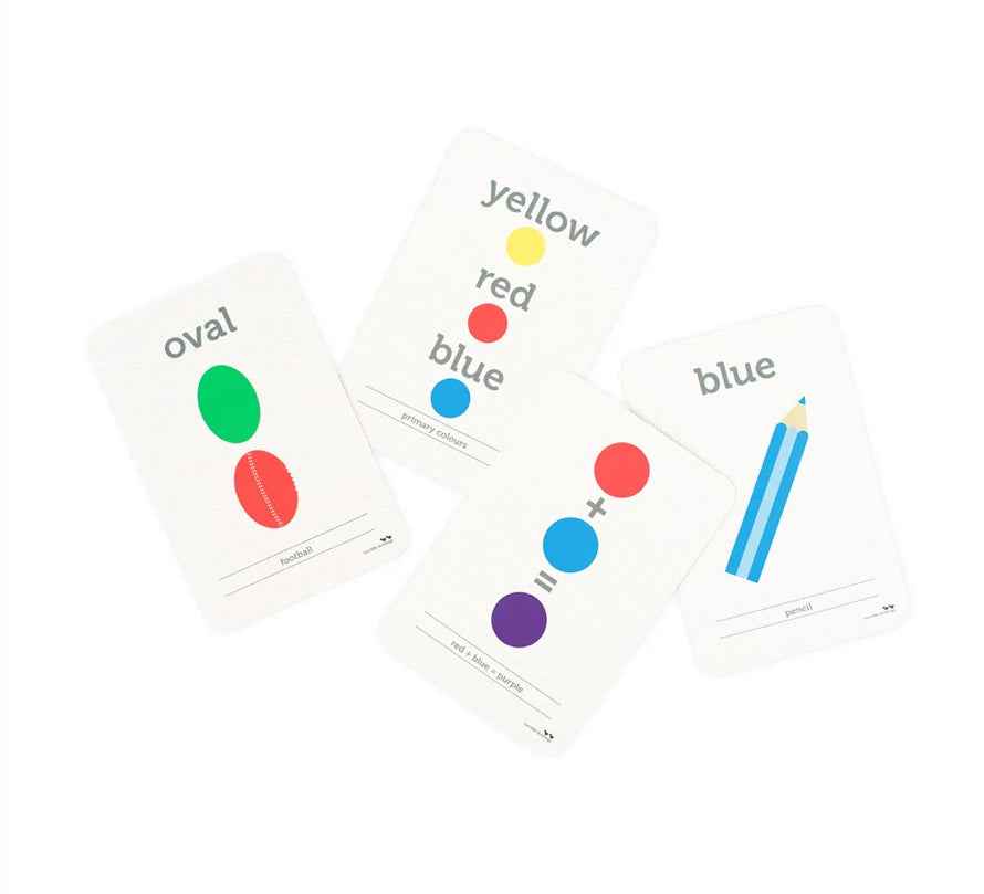Colour and Shape Flash Cards by Two Little Ducklings  Early Literacy 3yrs+