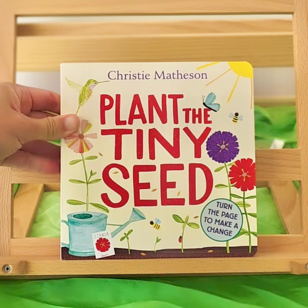 Plant the Tiny Seed: A Springtime Book for Kids by Christie Matheson Board Book/ Hardcover Kids Picture Book
