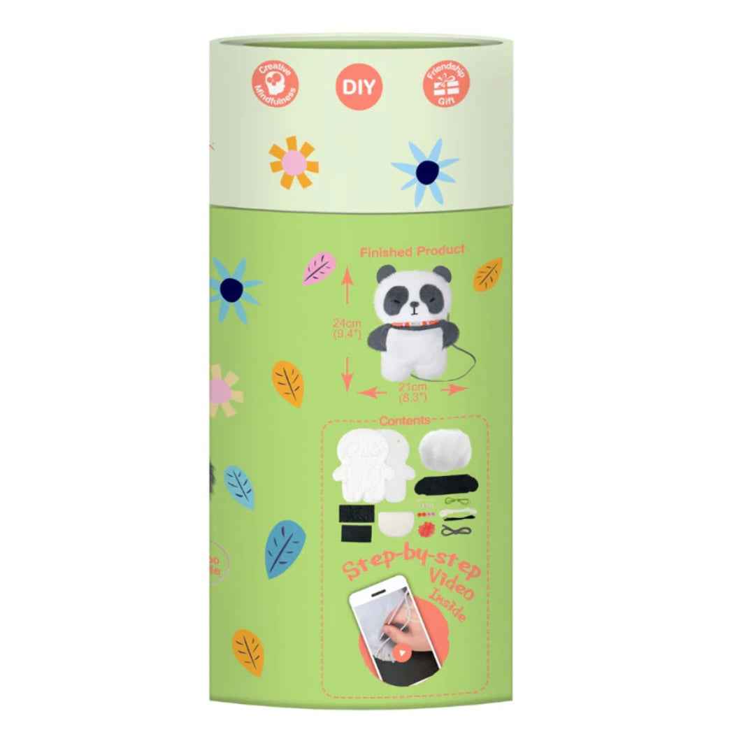 Avenir Cool Panda Sewing My Doll Kit Art and Craft for Kids 6yrs+