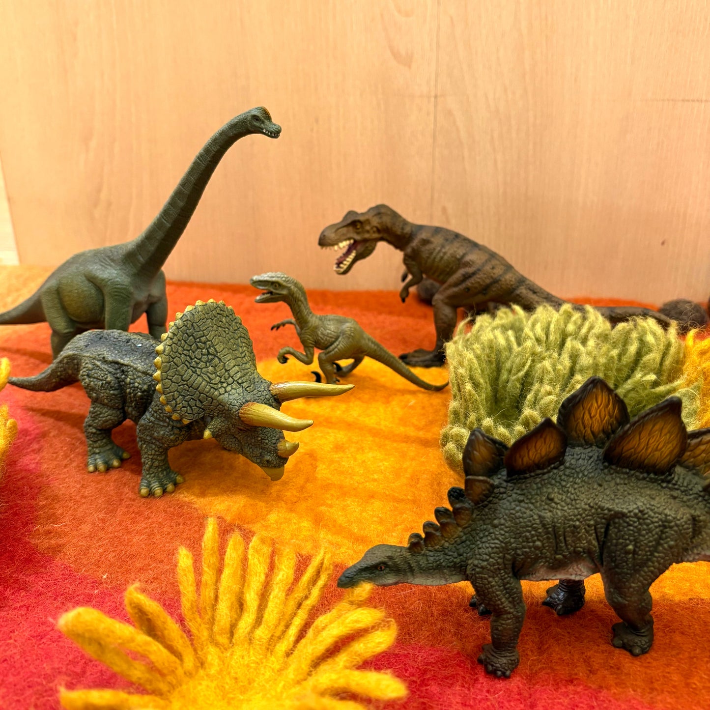 Dinosaurs Figurine Prehistoric Life Collection Gift Box Set 6pc by CollectA Animal Figurines Dinosaur and Dragon Theme 3yrs+