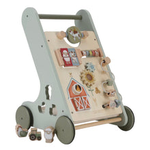 Little Farm Multi-Activity Wooden Baby Walker by Little Dutch Motor Skills Farm Toys Developmental Toys for Toddlers Baby Toys 12m+ (Bulky Shipping)