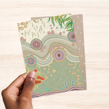 Country In Bloomby Greeting Card by Earth Greetings (First Nations Artist Domica Hill) Birthday Card