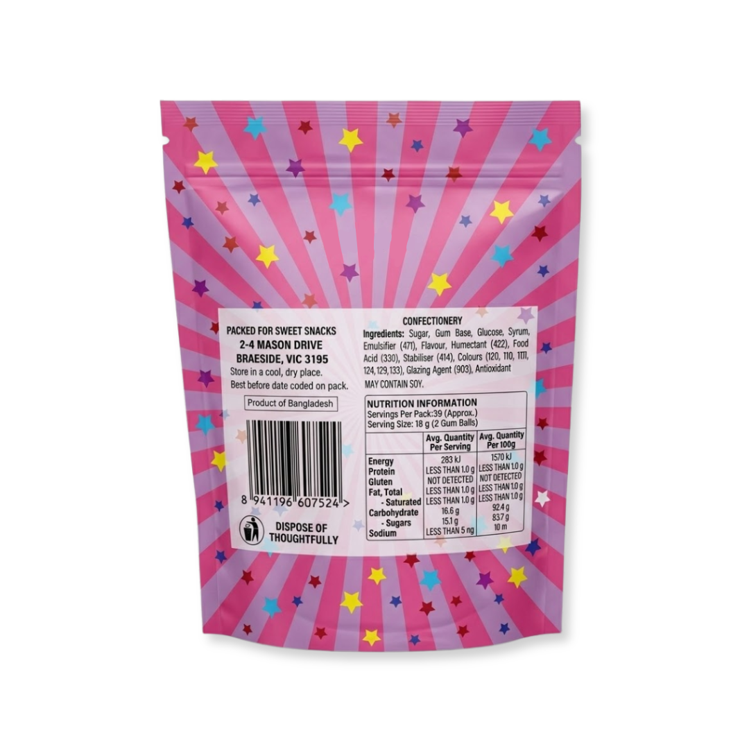 Kandy Man Large Gumball Bags 700g