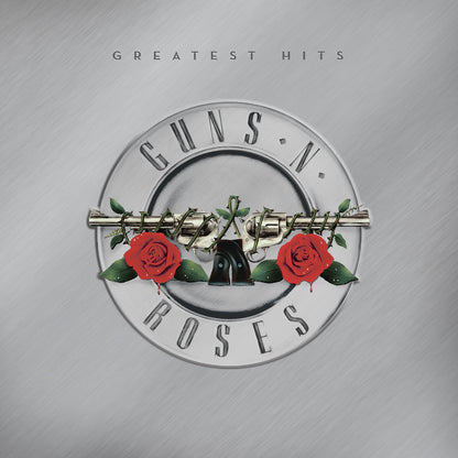 Crosley Record Storage Crate & Guns N Roses Greatest Hits - Double Vinyl Album Bundle