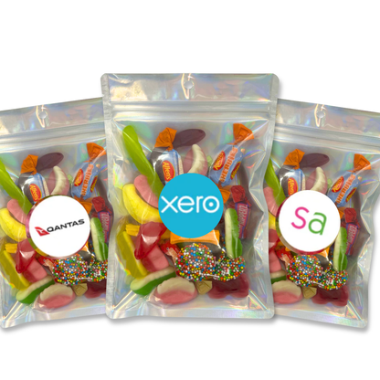 Personalised Large Lolly Bags (min 24)