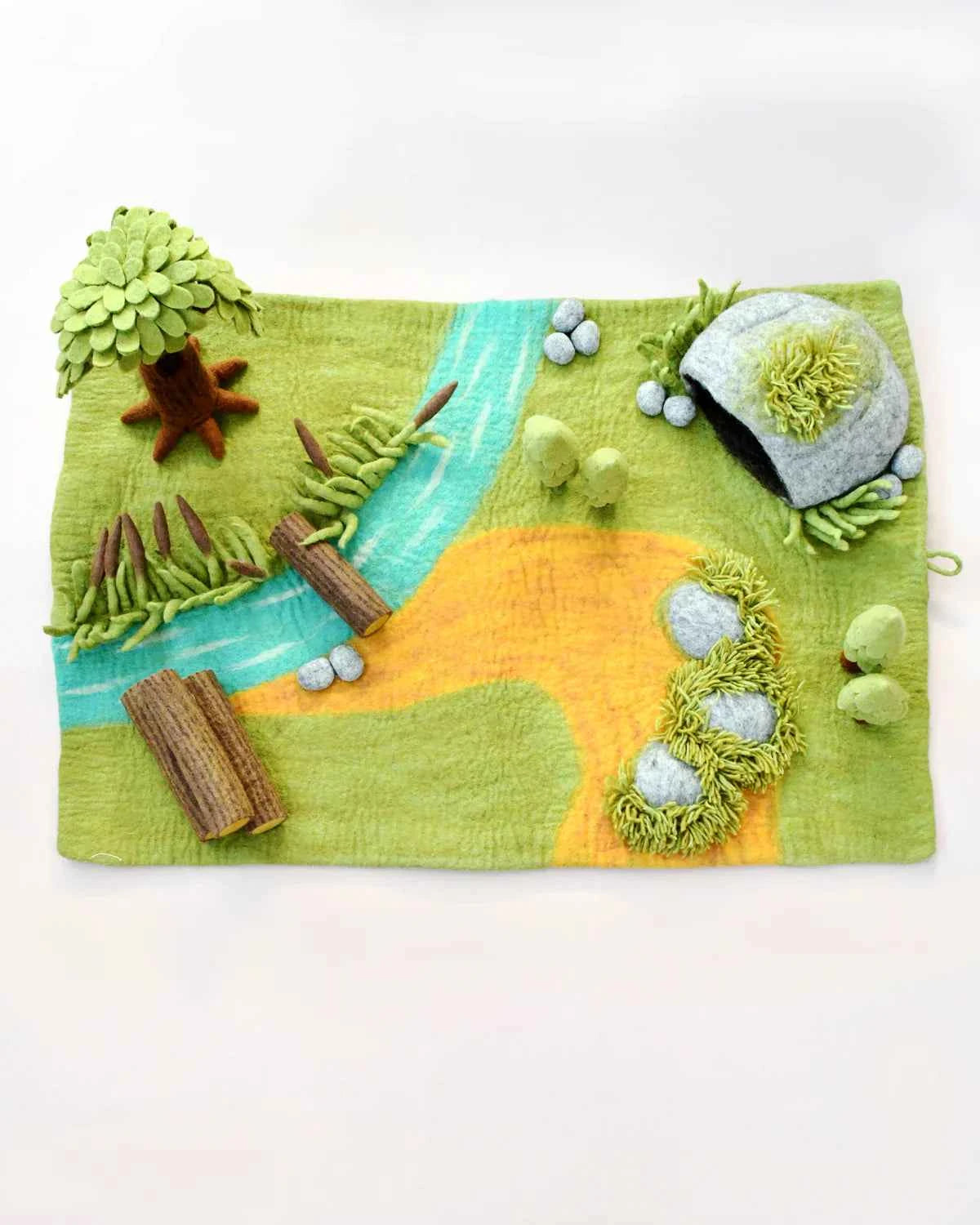 Tara Treasures Felt The Gruffalo Play Mat Playscape 80cm Pretend & Imaginative Play Toys Best Seller 3yrs+