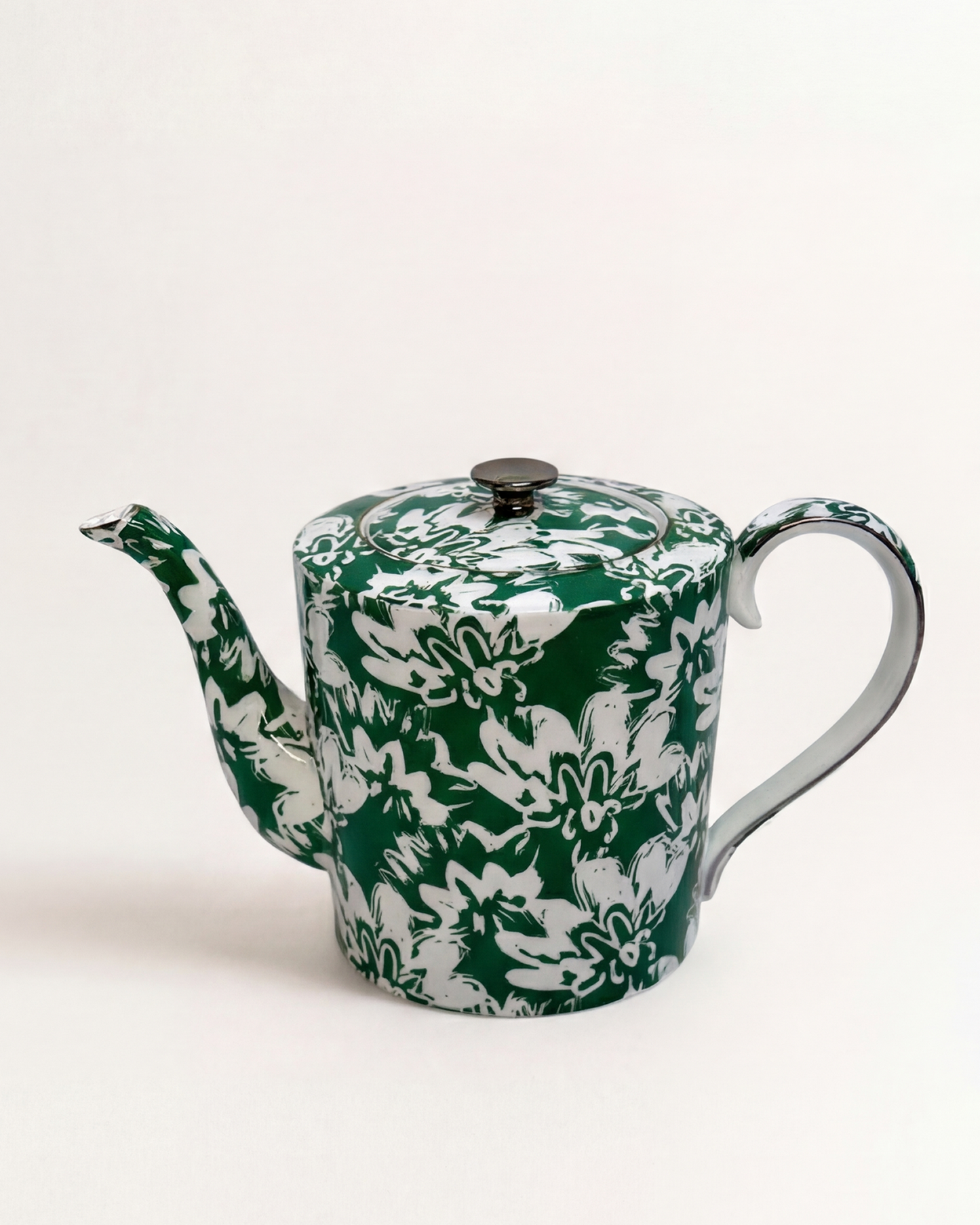 Floral Pop Teapot Green