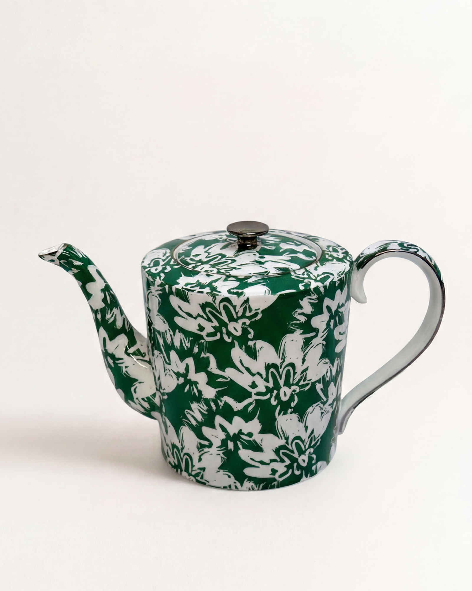 Floral Pop Teapot Green
