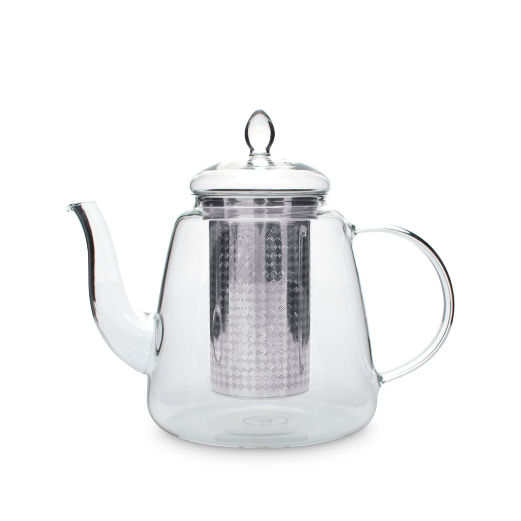 Classier Glassier Tall Glass Teapot
