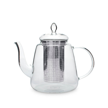 Classier Glassier Tall Glass Teapot