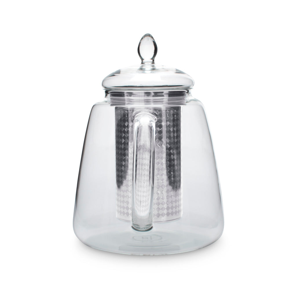 Classier Glassier Tall Glass Teapot