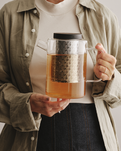Gigi Glass Tall Teapot