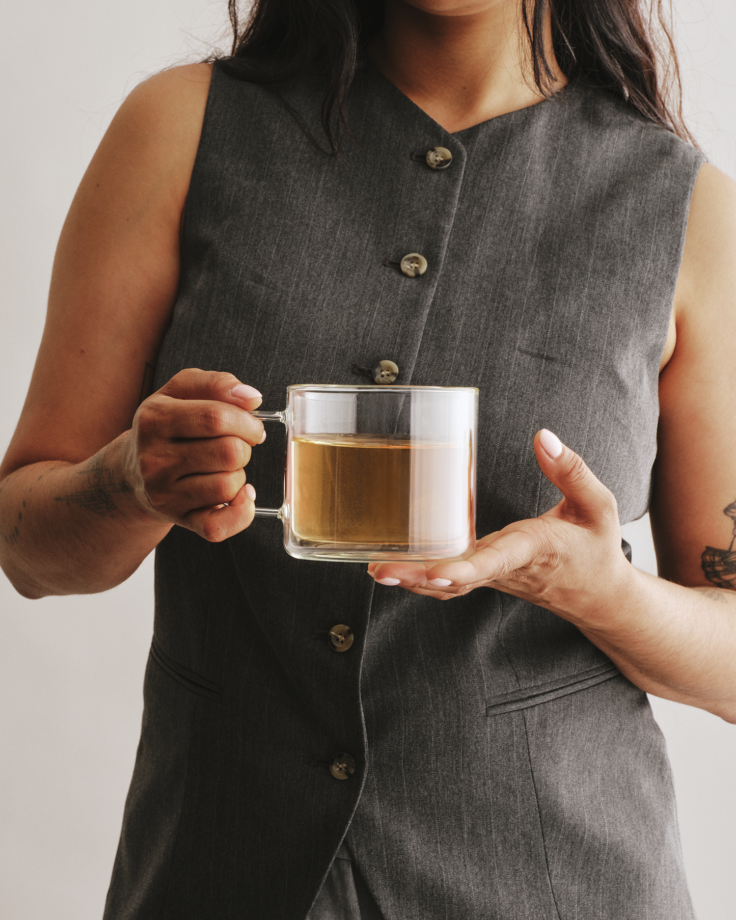 Gigi Glass Double Walled Mug