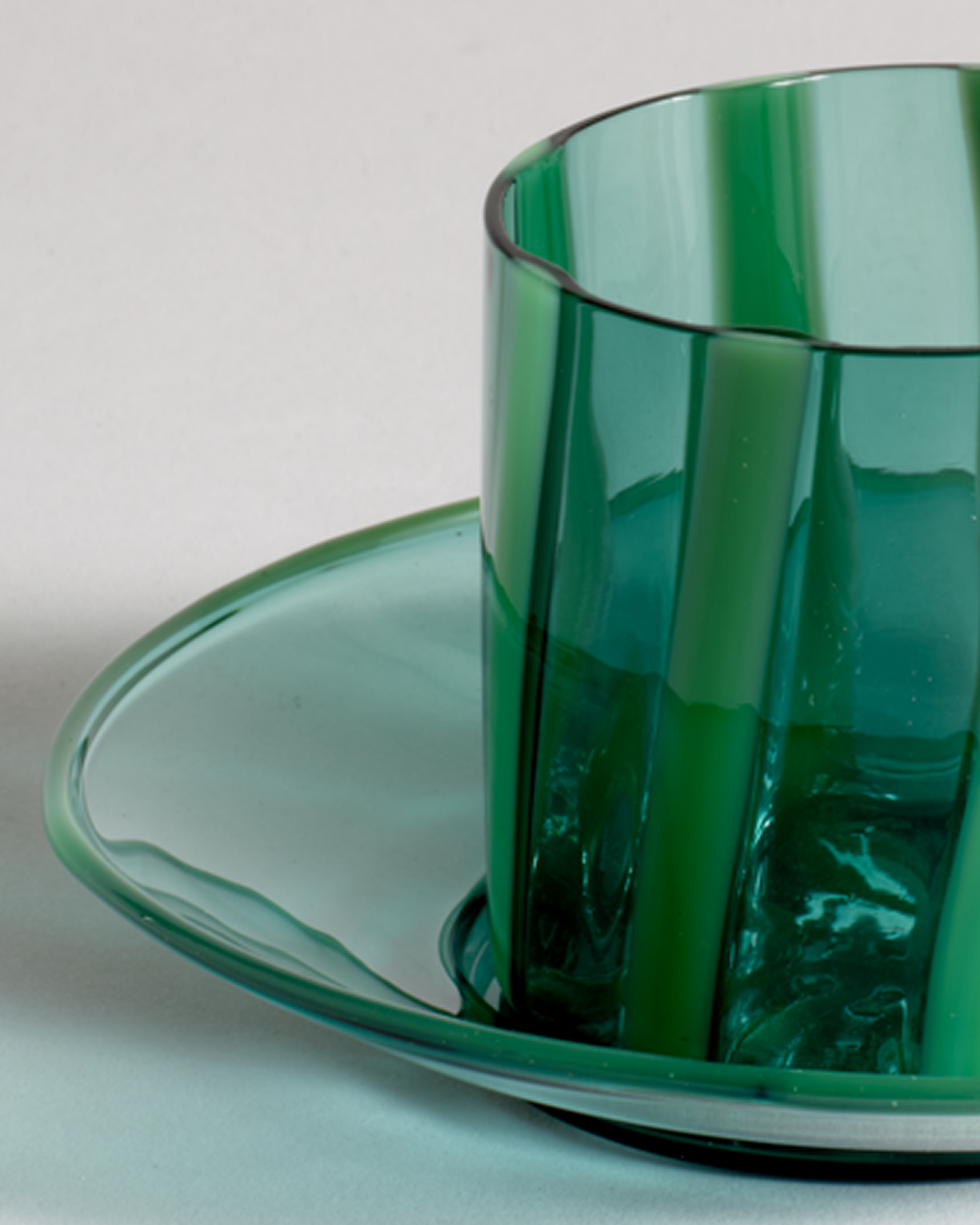 Mimi Cup & Saucer Green