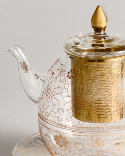Bee Moroccan Glass Tea For One