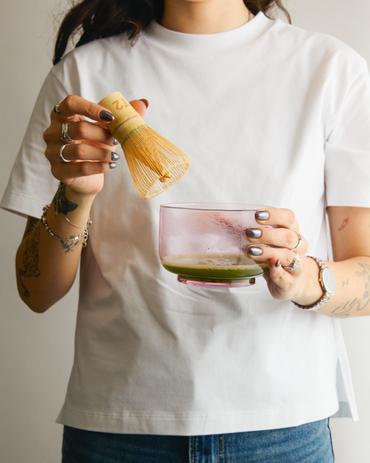 Sorbet Pink Matcha Bowl