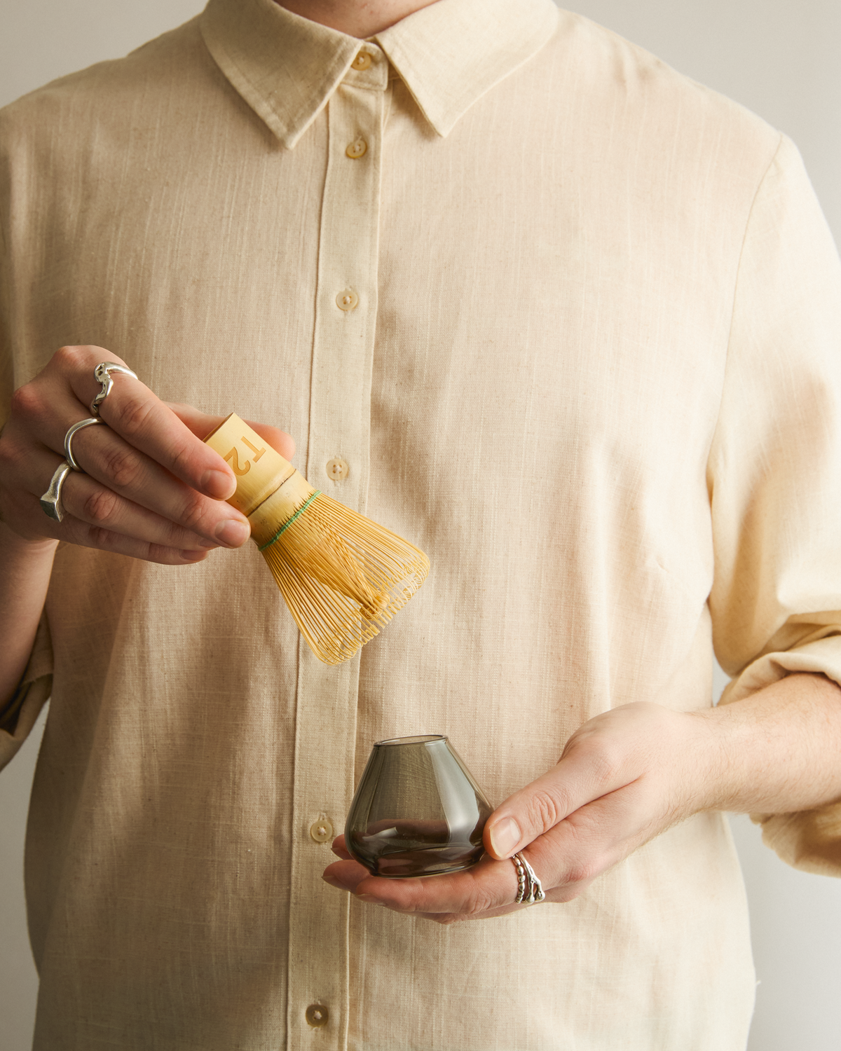 Sorbet Smoke Chasen Matcha Whisk Holder