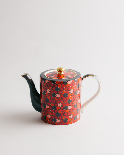 Nomad Nights Small Red Teapot