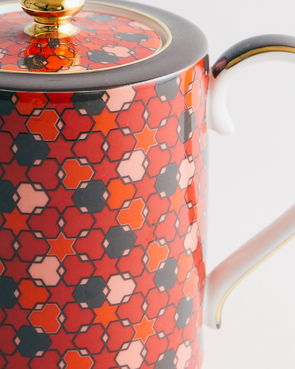 Nomad Nights Small Red Teapot