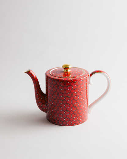 Nomad Nights Large Red Teapot