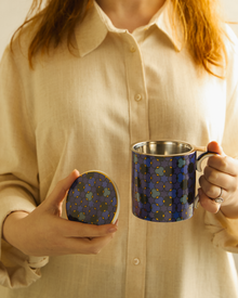 Nomad Nights Blue Mug with Infuser