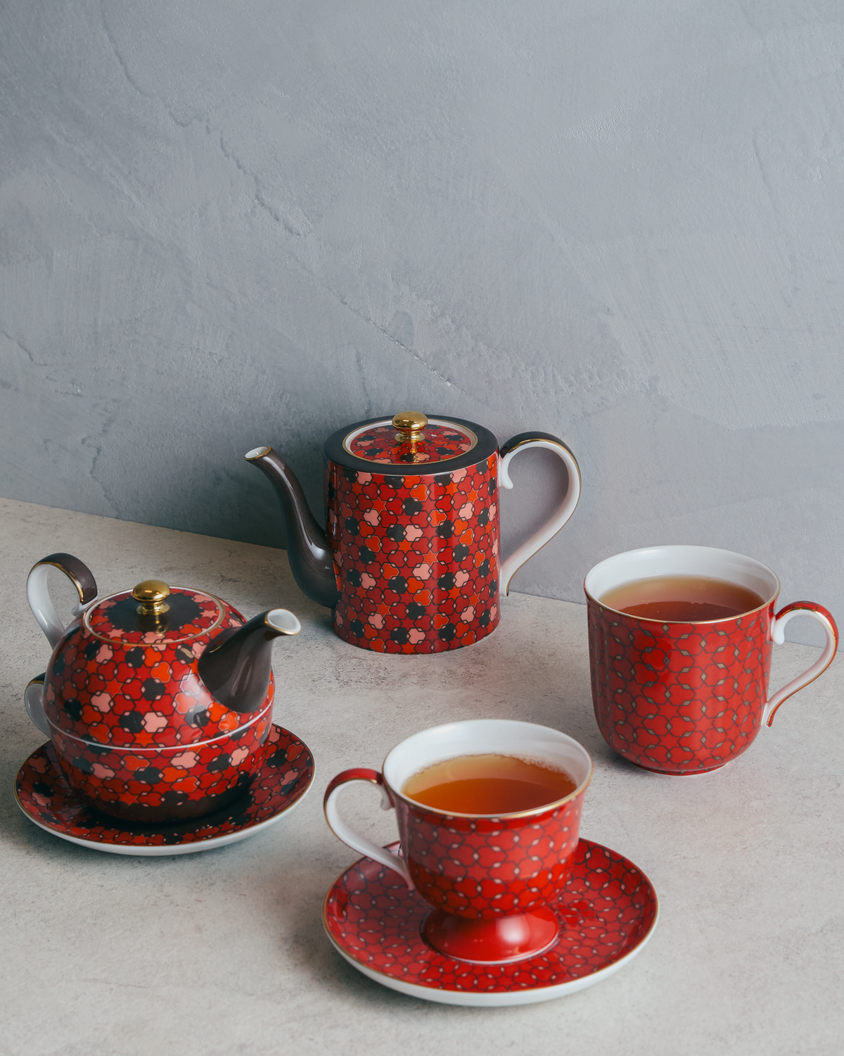 Nomad Nights Small Red Teapot