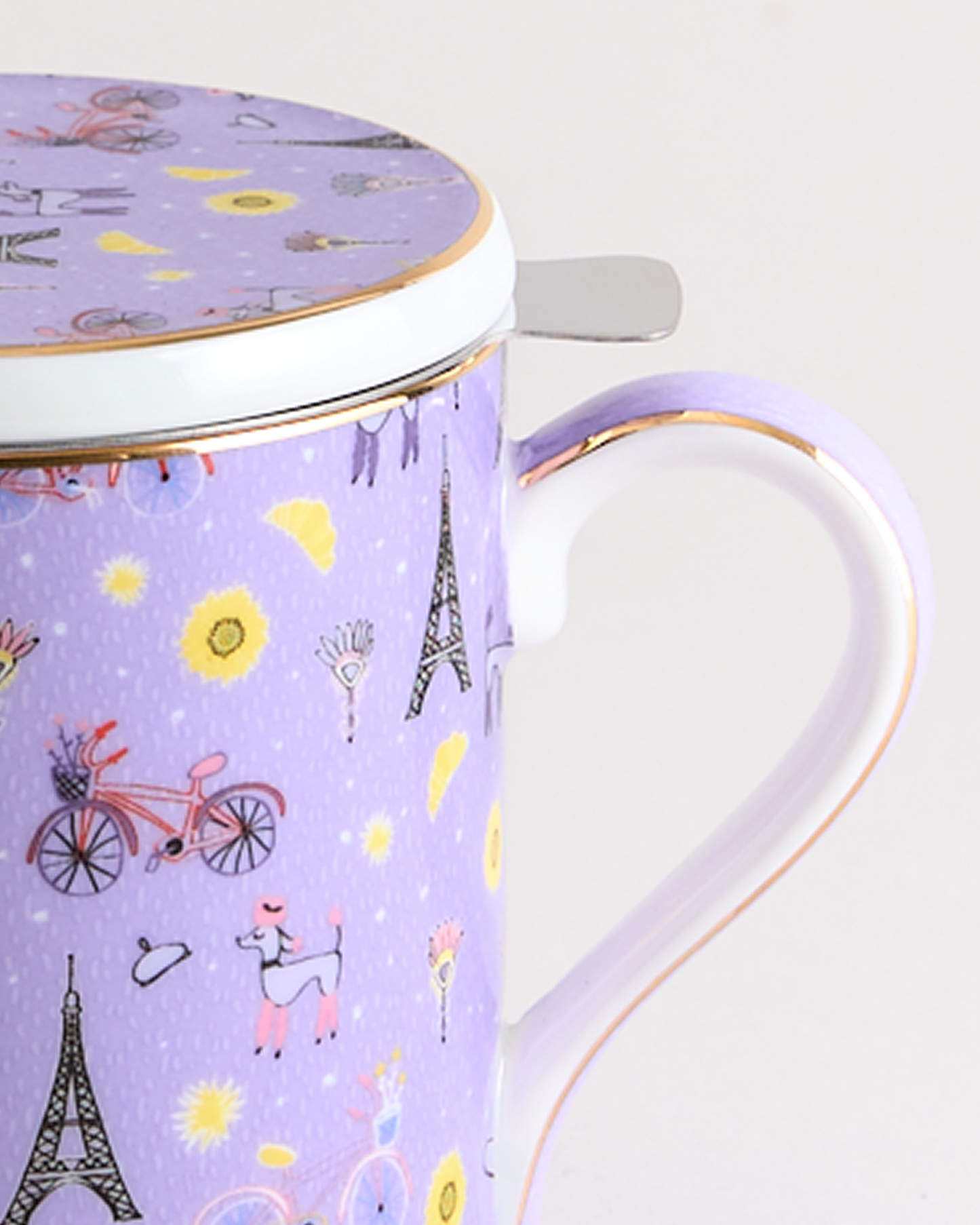 Iconic French Earl Grey Mug with Infuser