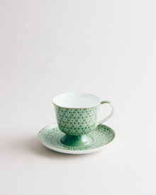 Nomad Nights Olive Footed Cup & Saucer