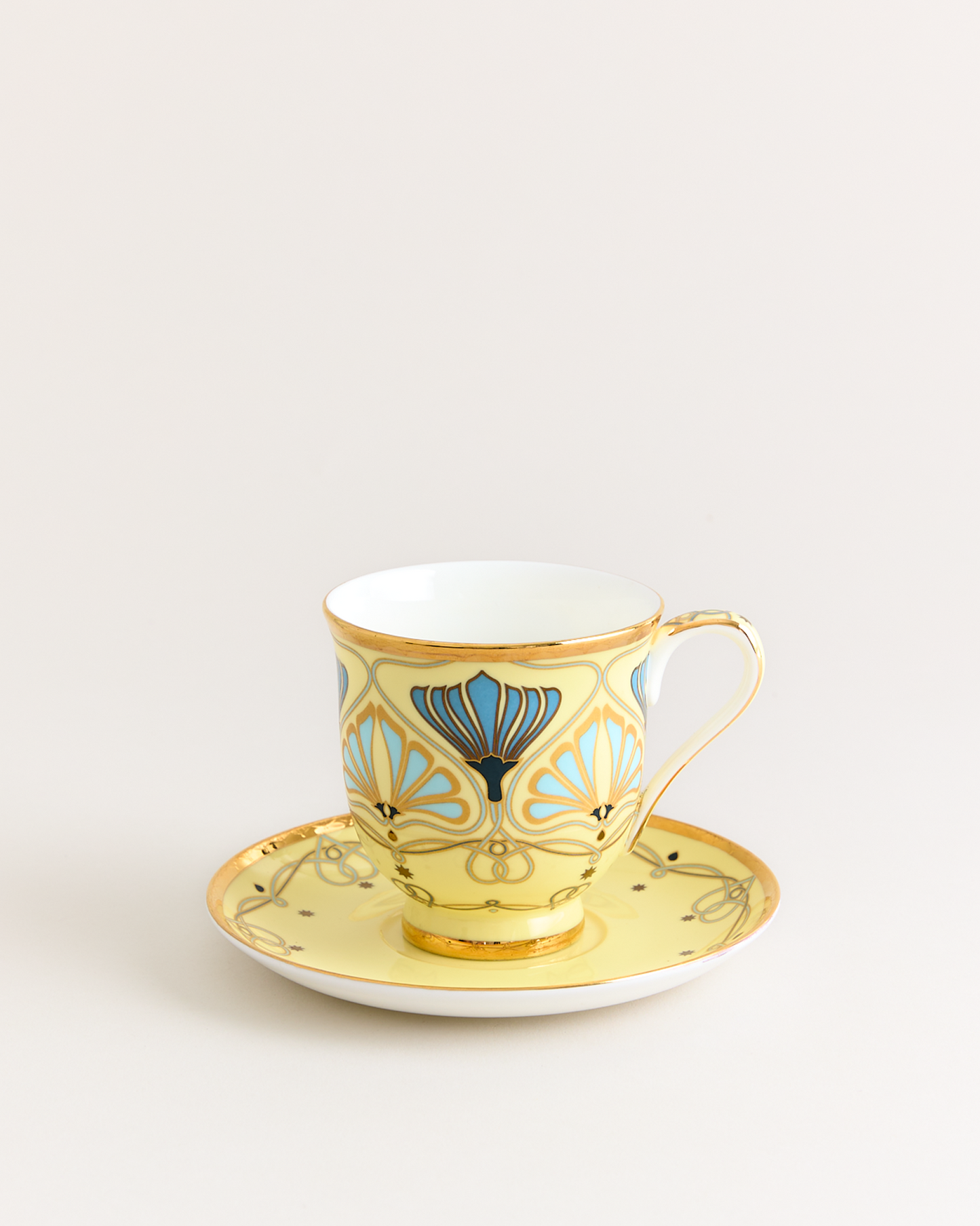 Toulouse Cup & Saucer Lemon