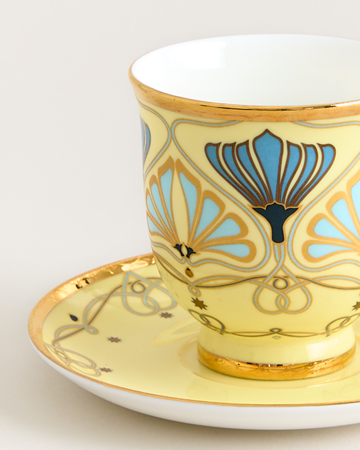 Toulouse Cup & Saucer Lemon